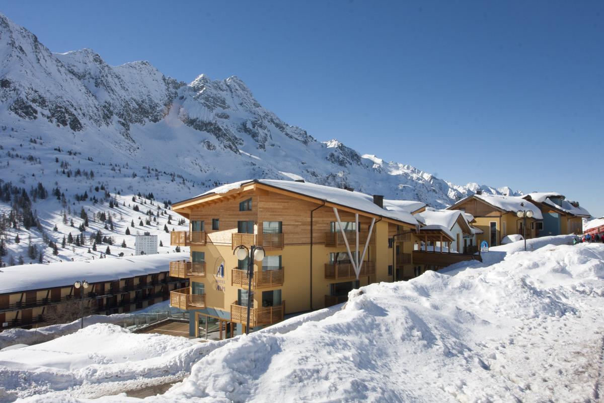 Hotel Delle Alpi Passo del Tonale Exterior foto